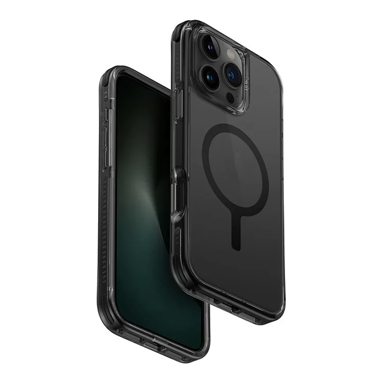 Чехол Uniq Combat Life для iPhone 16 Чёрный (MagSafe)