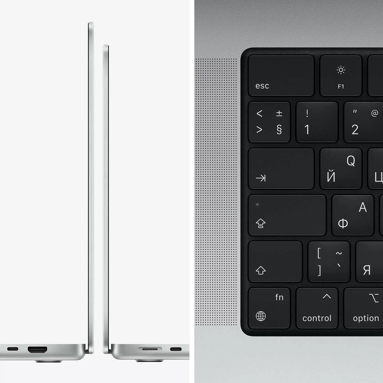 Ноутбук Apple MacBook Pro 14" 2021 (M1 Pro, RAM 16 ГБ, SSD 1 ТБ), Серебристый / NGKL* Ноутбук Apple MacBook Pro 14" 2021 (M1 Pro, RAM 16 ГБ, SSD 1 ТБ), Серебристый / NGKL*