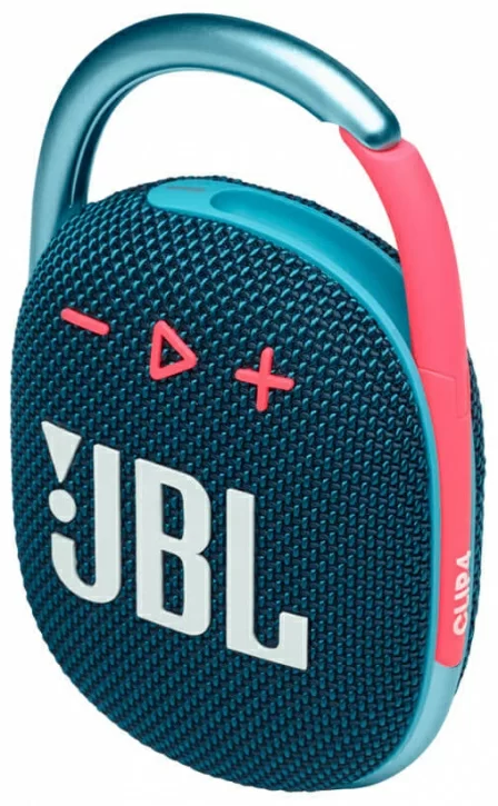 Портативная акустика JBL Clip 4, сине-розовый