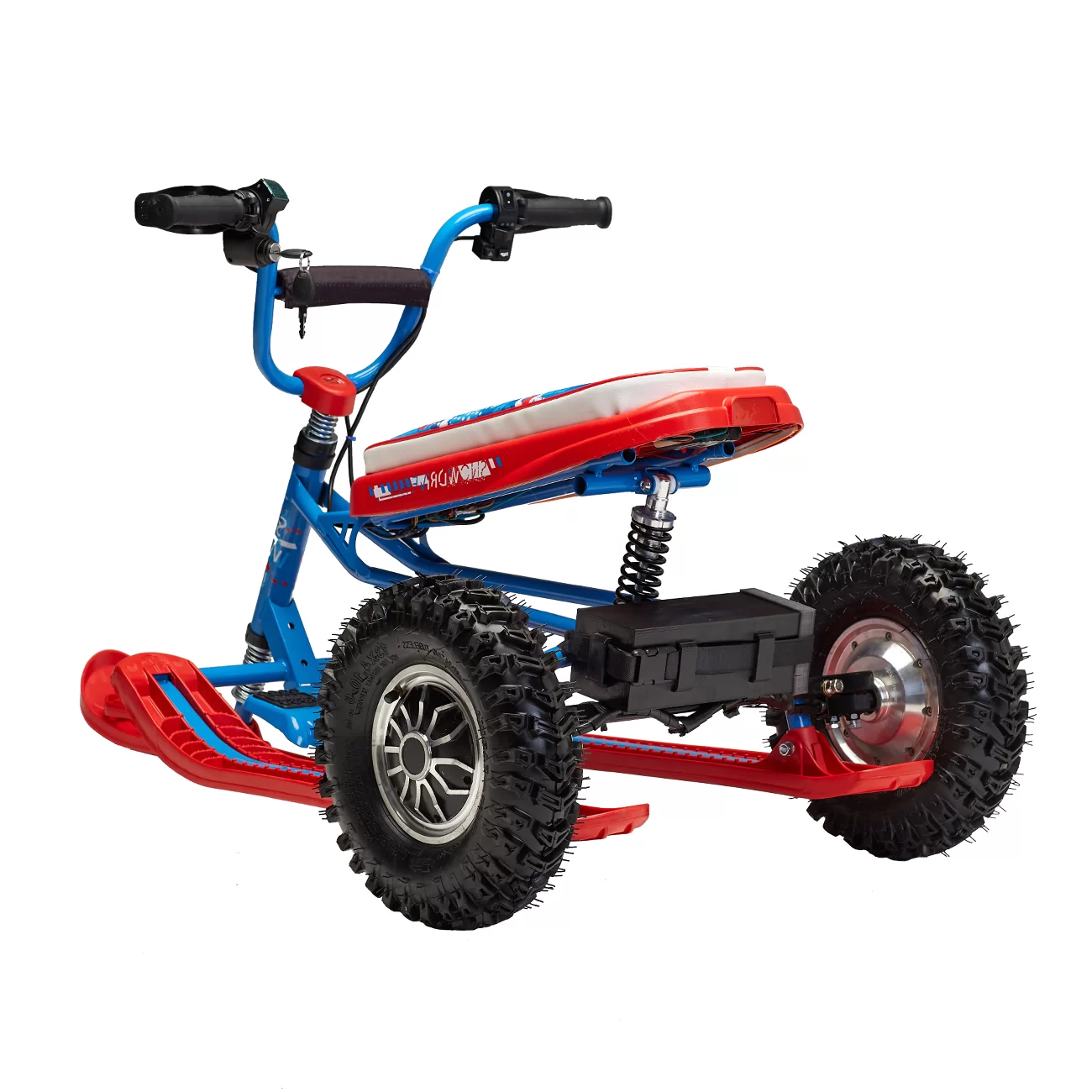 Снегокат электрический iBrat S2, Синий Снегокат электрический iBrat S2, Синий