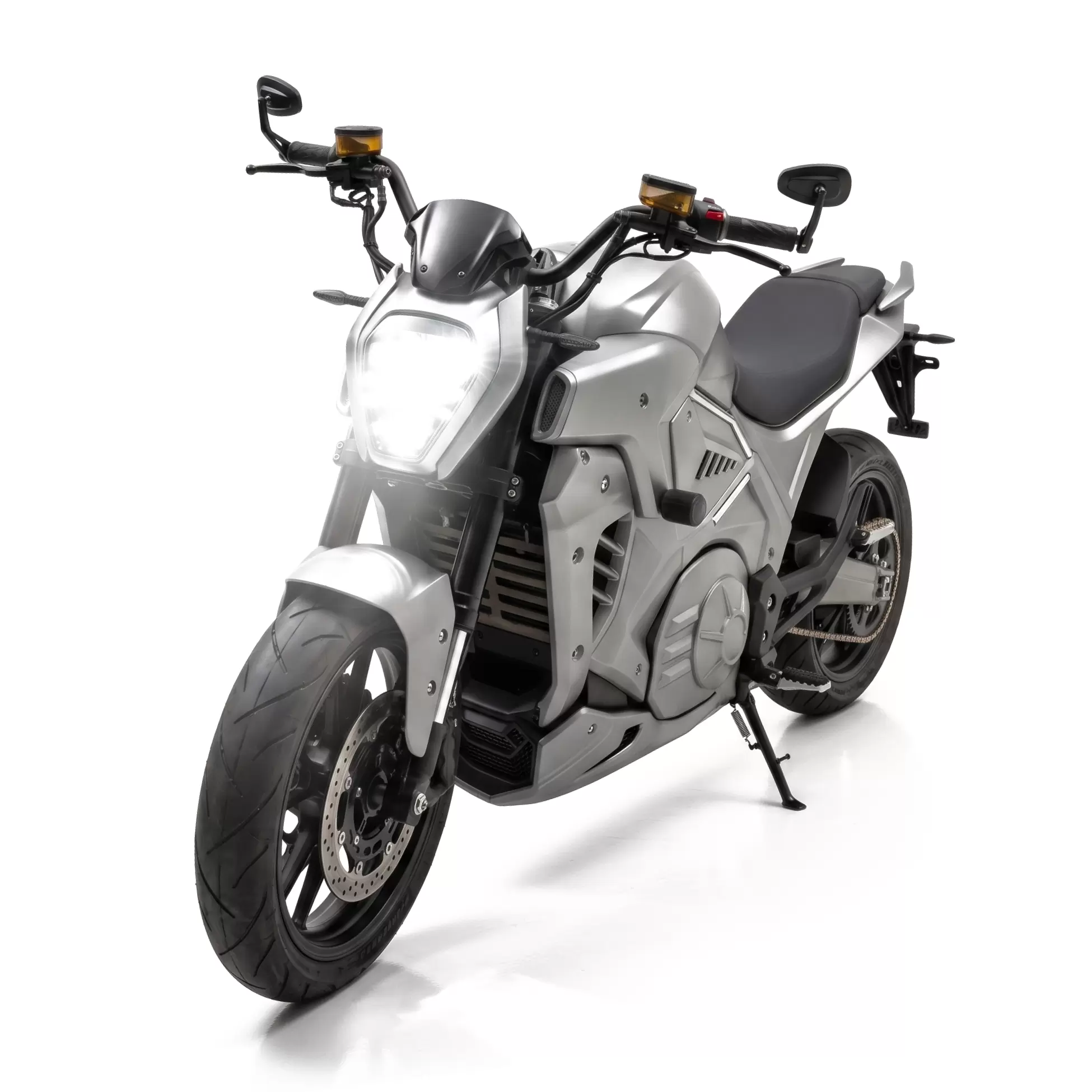 Электромотоцикл Ducati Diavel 2026, Серебристый, 8 кВт, аккумулятор 120 А·ч