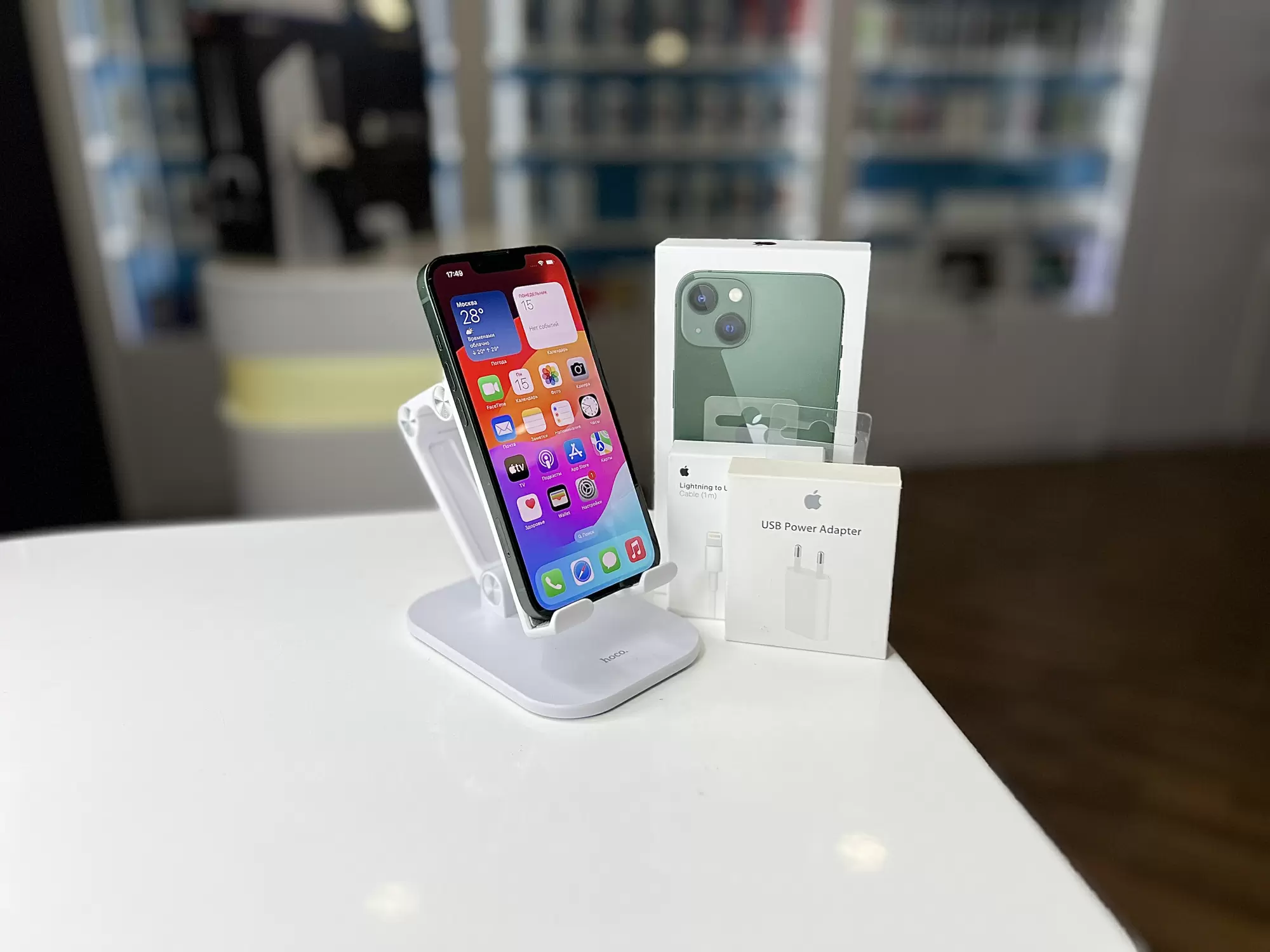 Смартфон Apple iPhone 13, Зелёный, 128 ГБ / 5836*