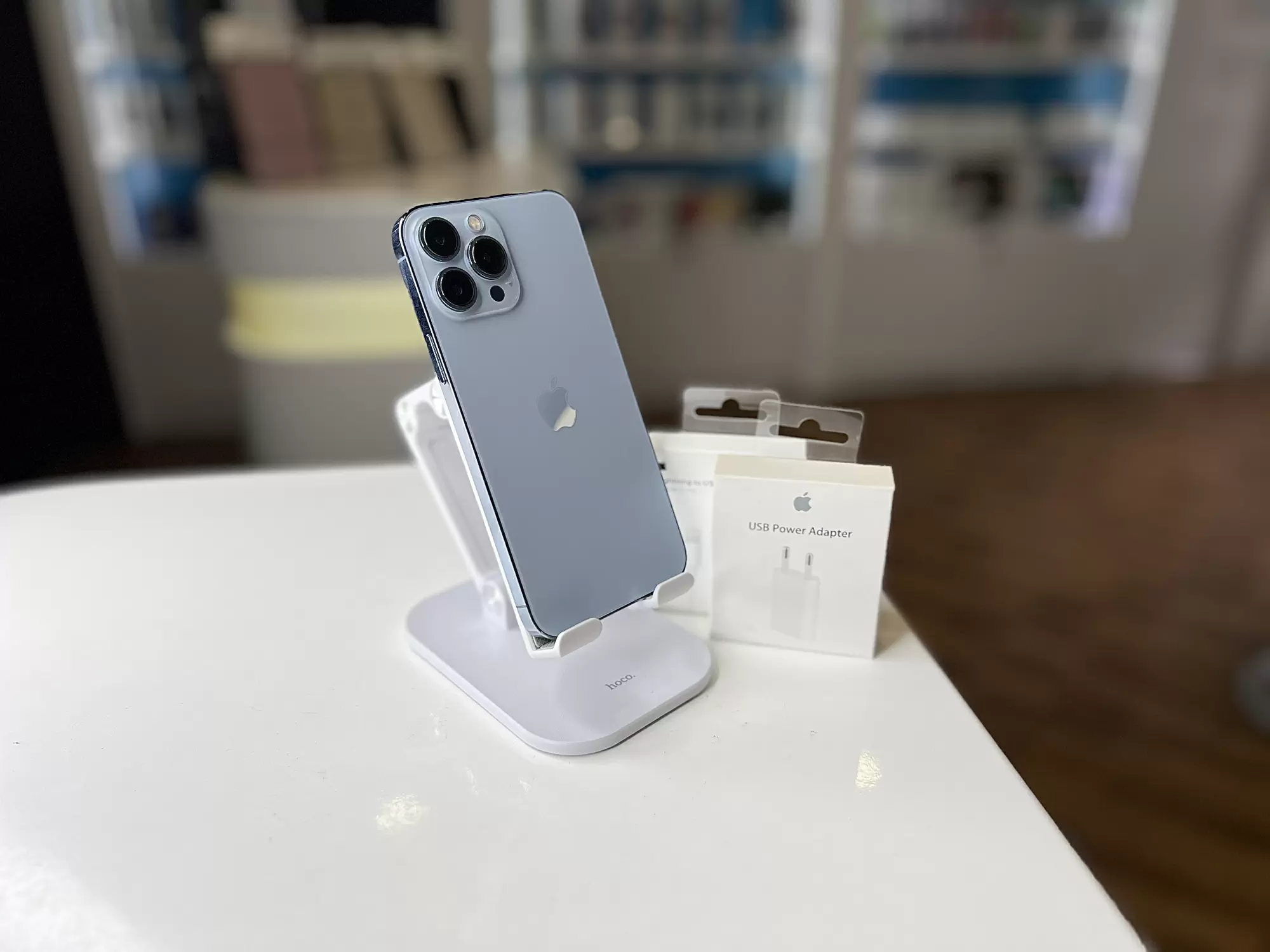 - Смартфон Apple iPhone 13 Pro Max, Небесно‑голубой, 256 ГБ / 0873*