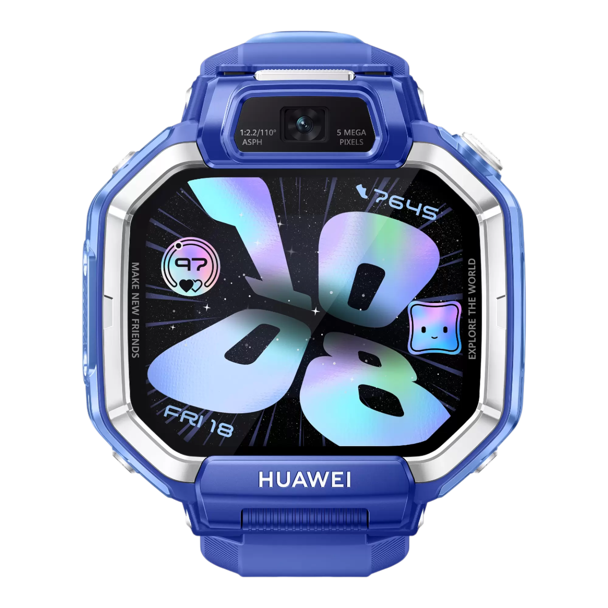 Детские смарт-часы Huawei Watch Kids X1, Blue (синий)