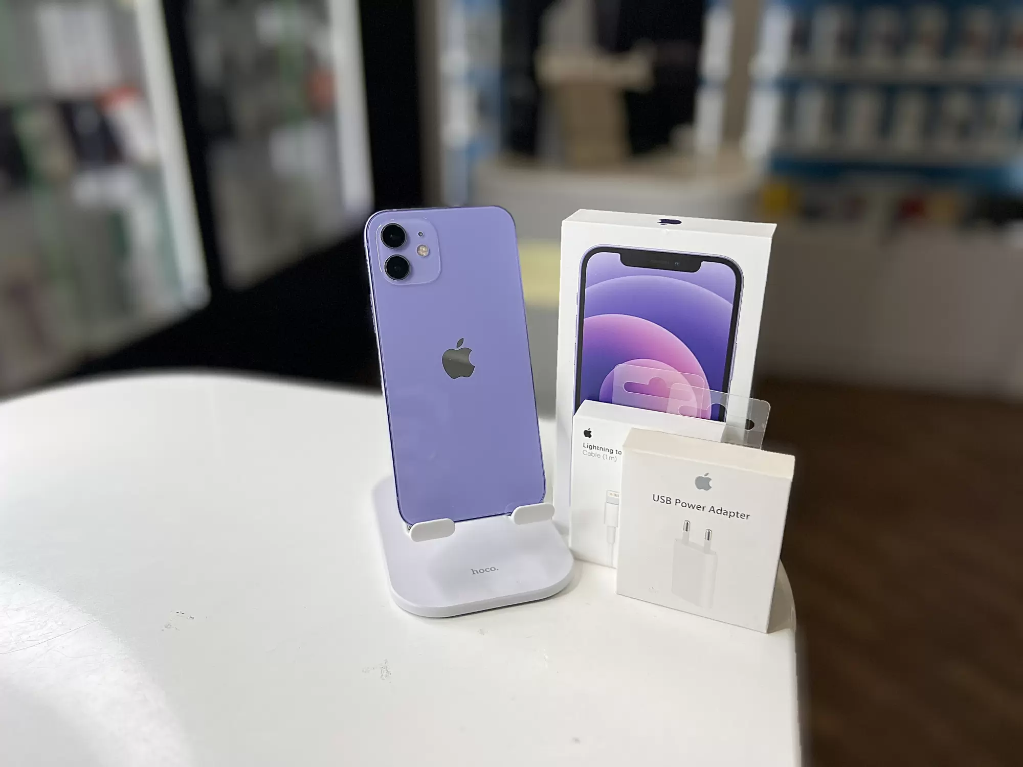 Смартфон Apple iPhone 12, Фиолетовый, 64 ГБ / 2670*