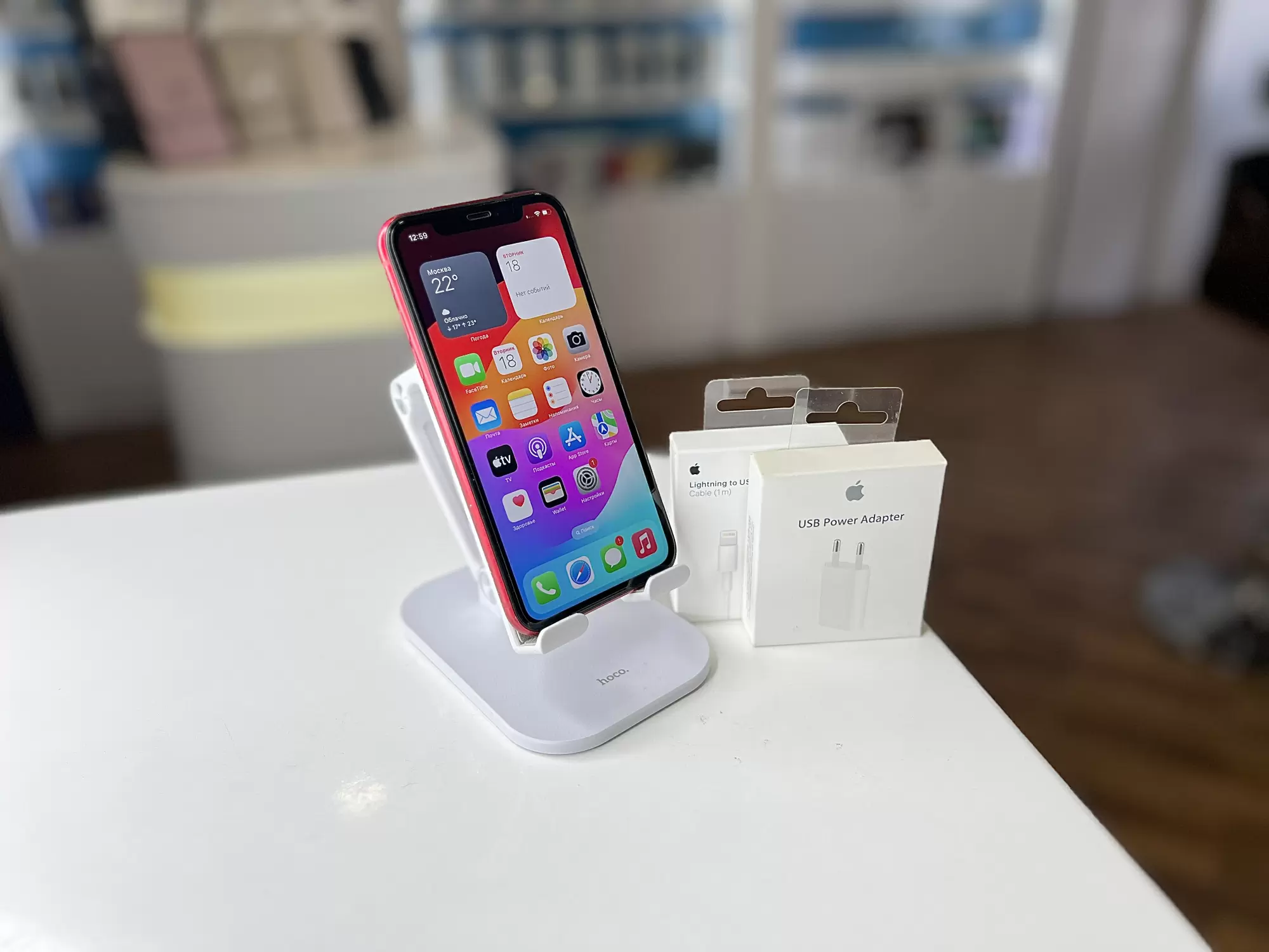 - Смартфон Apple iPhone 11, Красный, 64 ГБ / 7717*