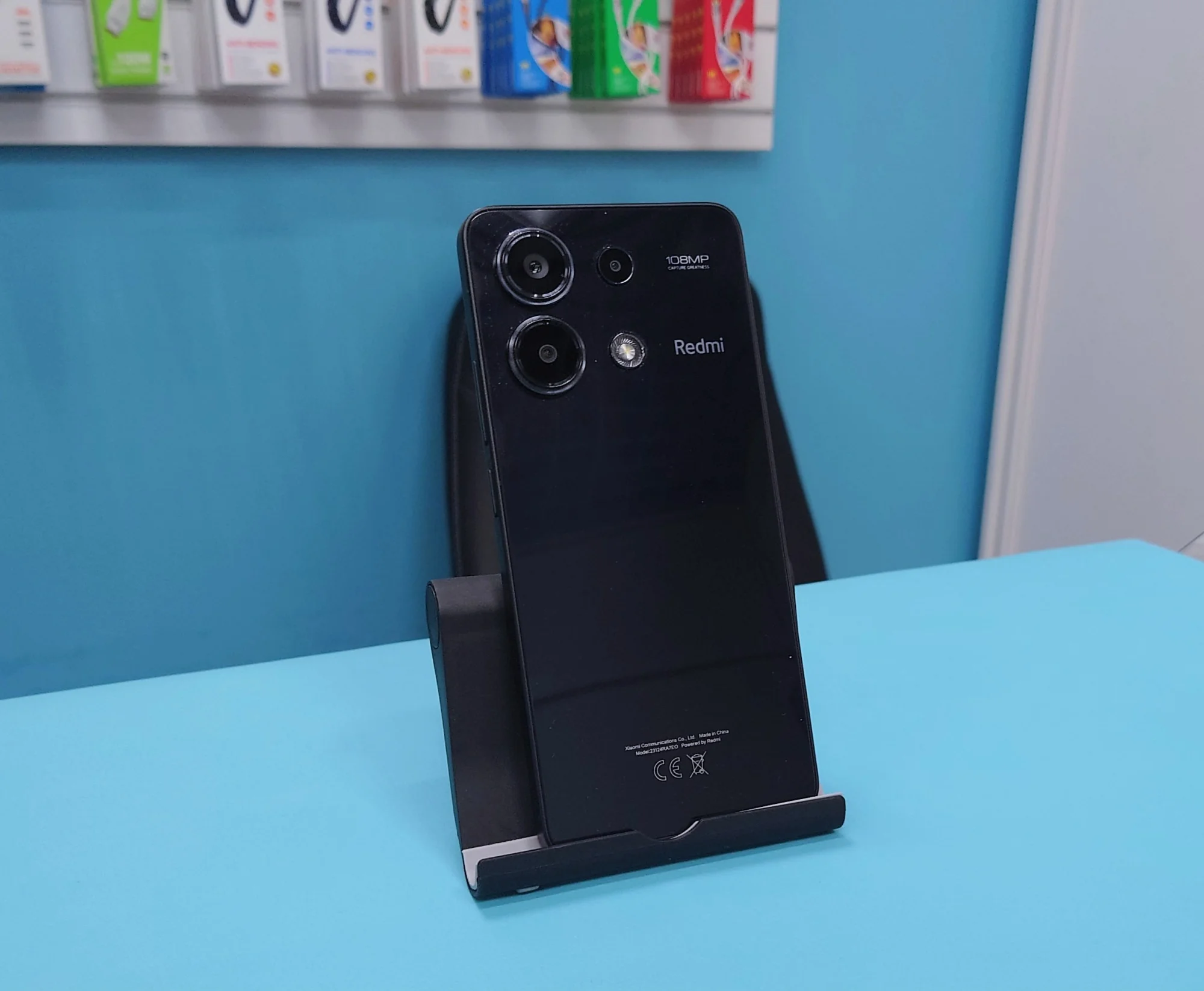 Смартфон Xiaomi Redmi Note 13 4G, Полуночно чёрный, 8/128 ГБ / 7048*