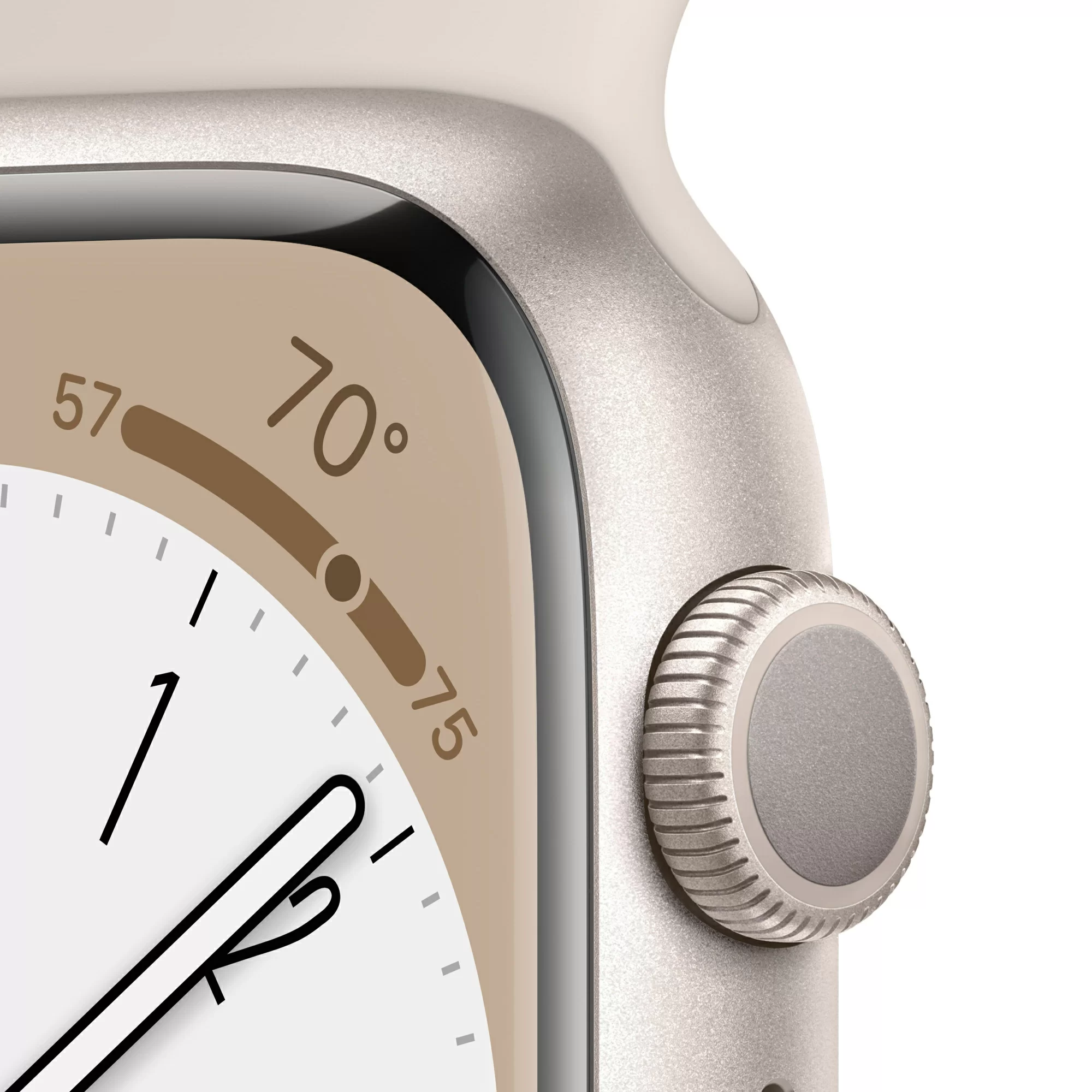 Умные часы Apple Watch Series 8, 45 мм, Сияющая звезда