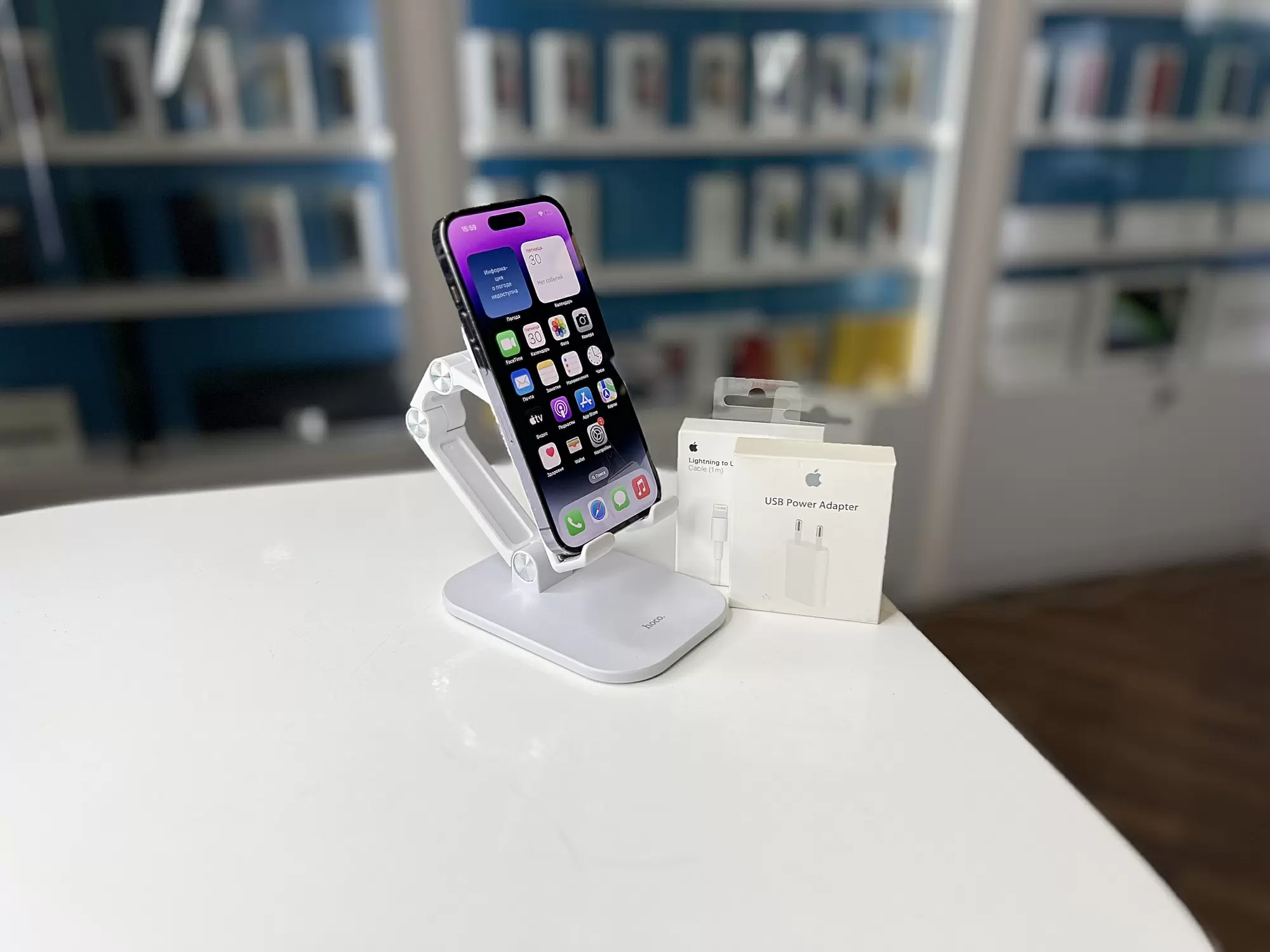 - Смартфон Apple iPhone 14 Pro Max, Темно-фиолетовый, 256 ГБ / 1650*