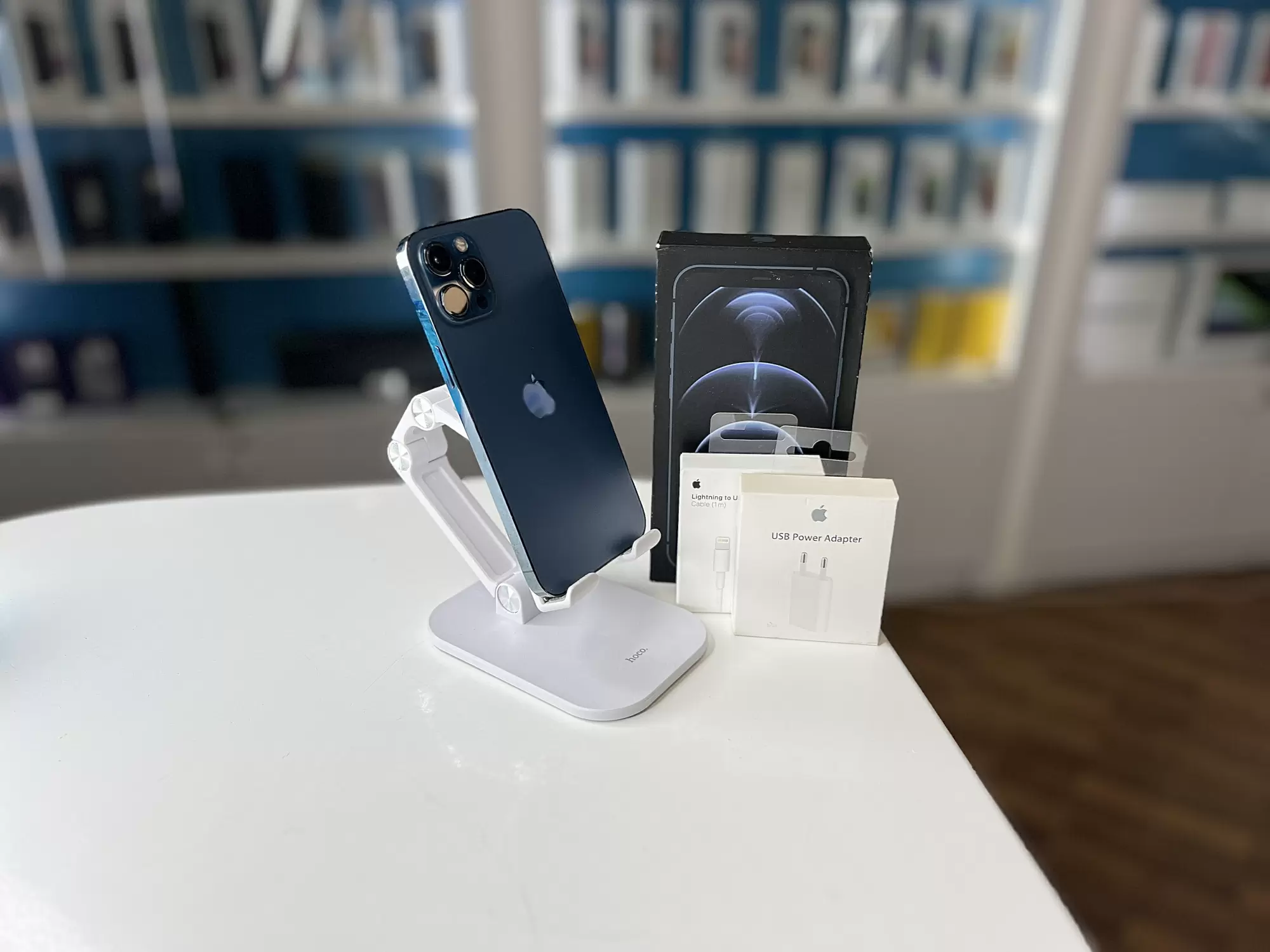 Смартфон Apple iPhone 12 Pro, Тихоокеанский синий, 256 ГБ / 8876*