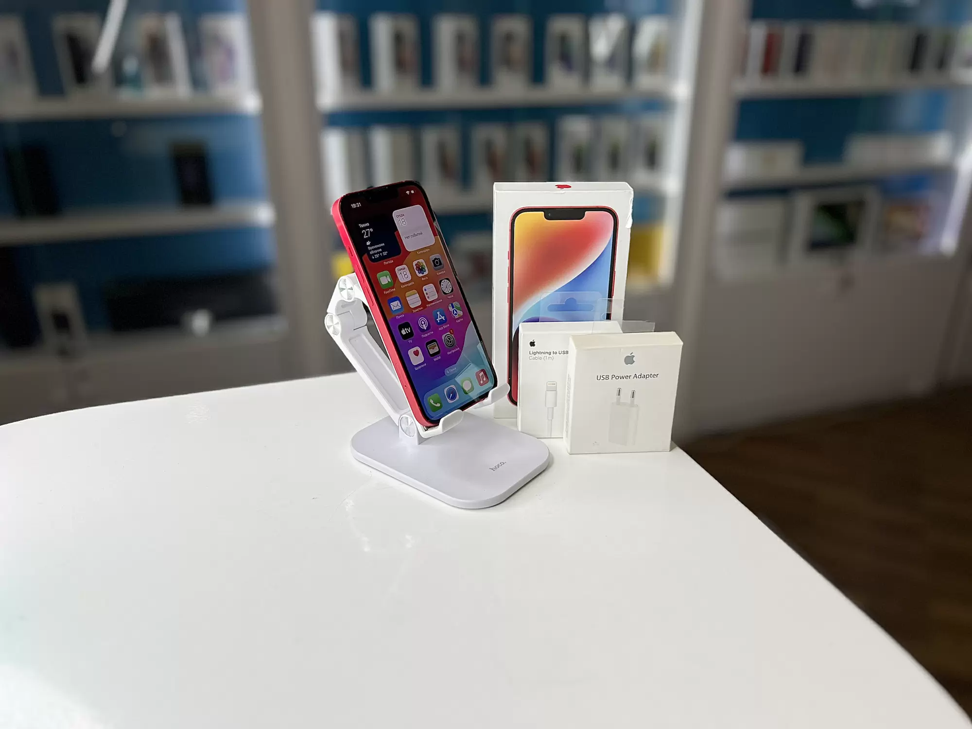 Смартфон Apple iPhone 14, Красный, 128 ГБ / 7567*