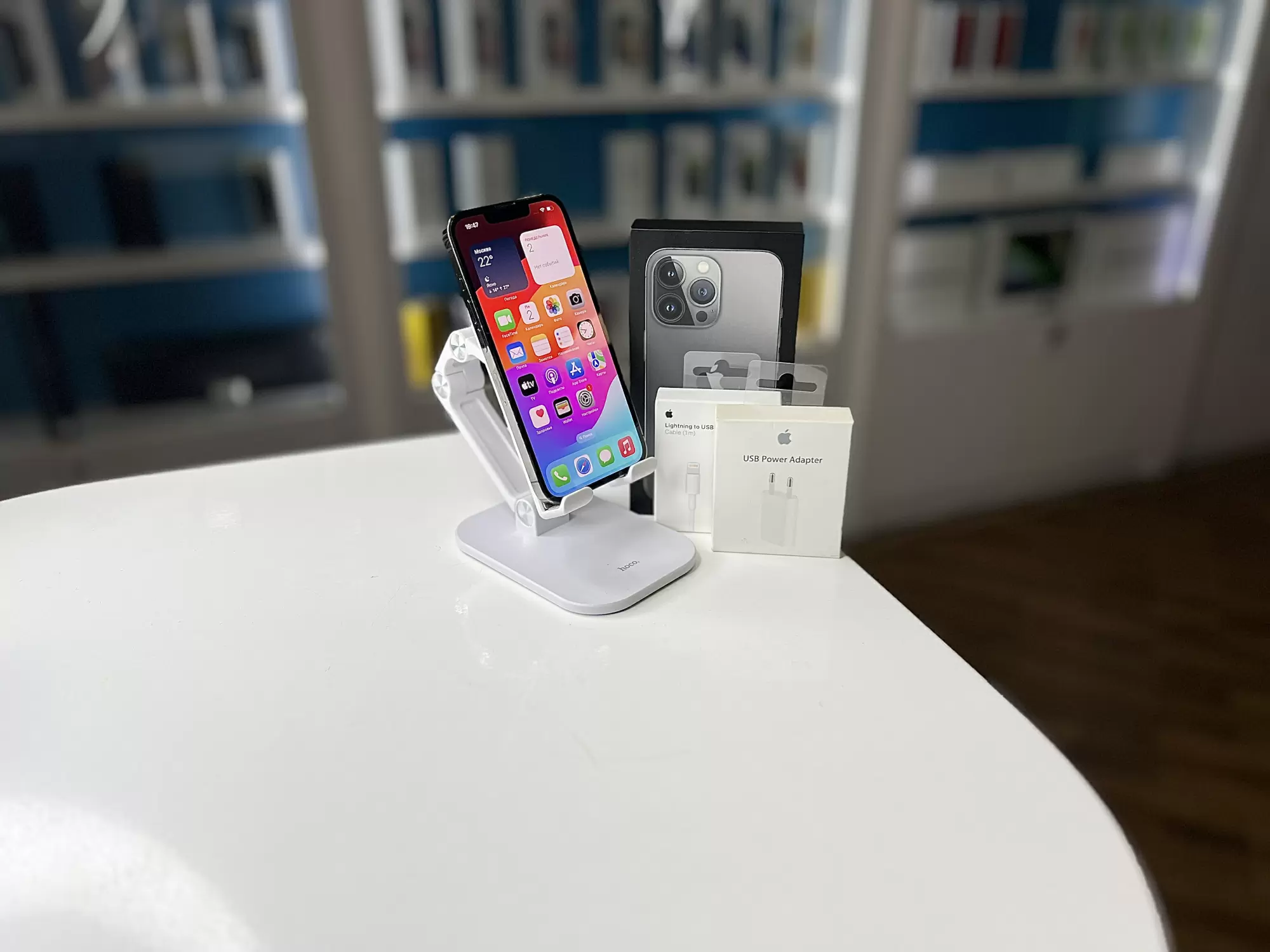 Смартфон Apple iPhone 13 Pro, Графитовый, 128 ГБ / 1420*