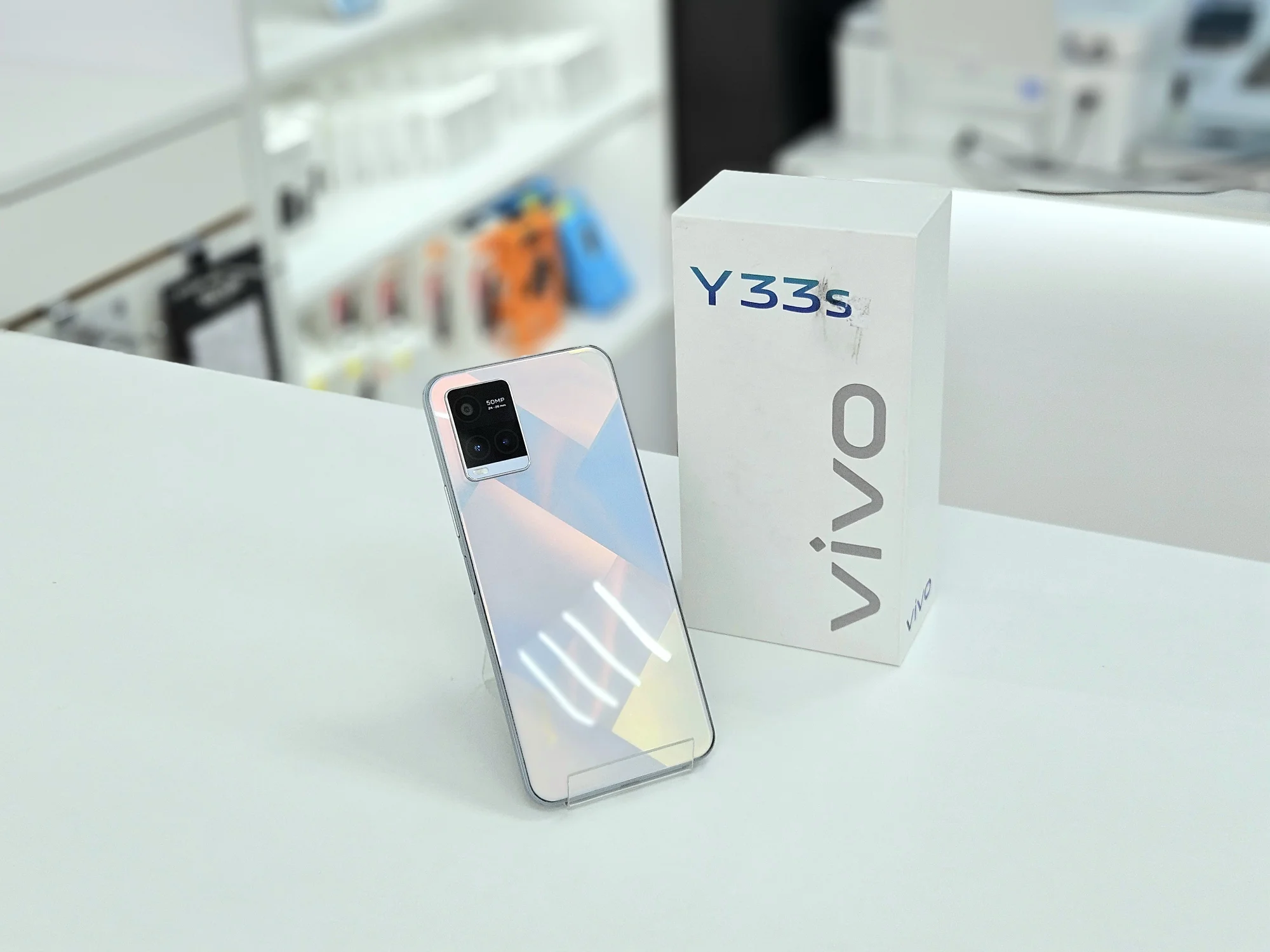 Смартфон Vivo Y33s, синий, 8/256 ГБ / 6695*