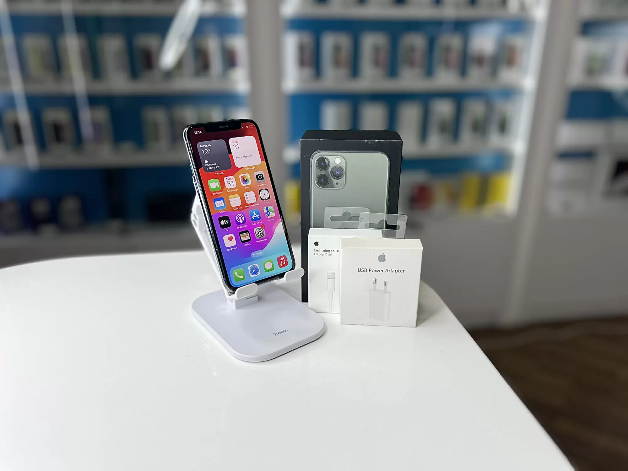 - Смартфон Apple iPhone 11 Pro, Тёмно-зелёный, 64 ГБ / 5082*