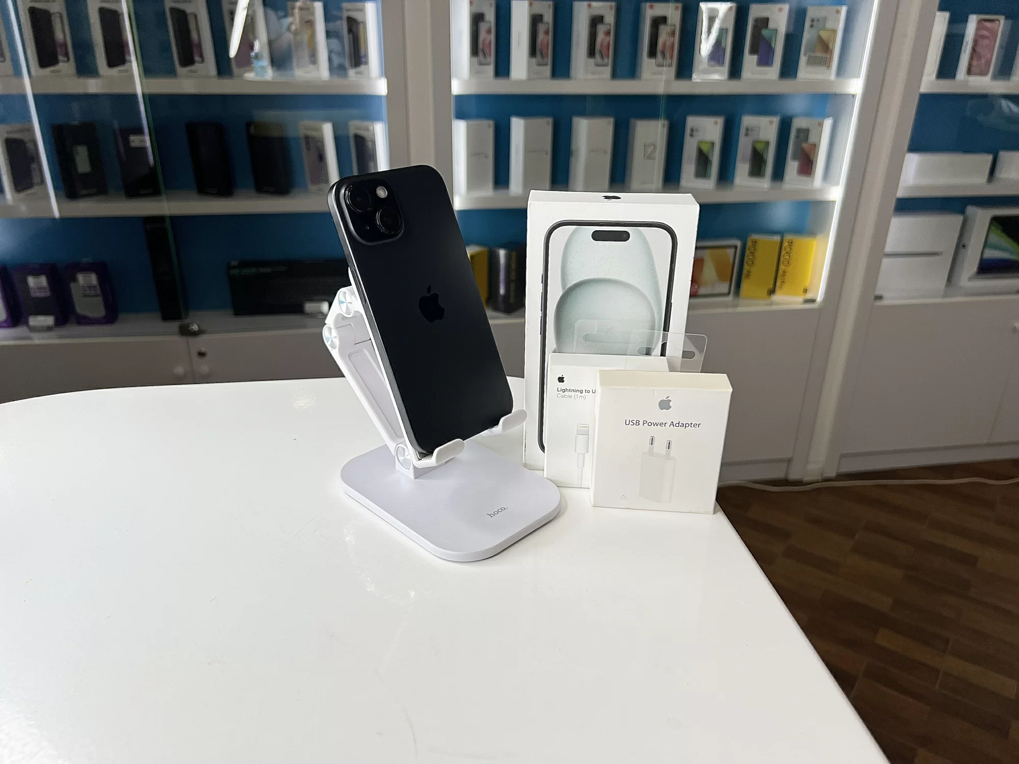 Смартфон Apple iPhone 15, Чёрный, 128 ГБ / 6320*