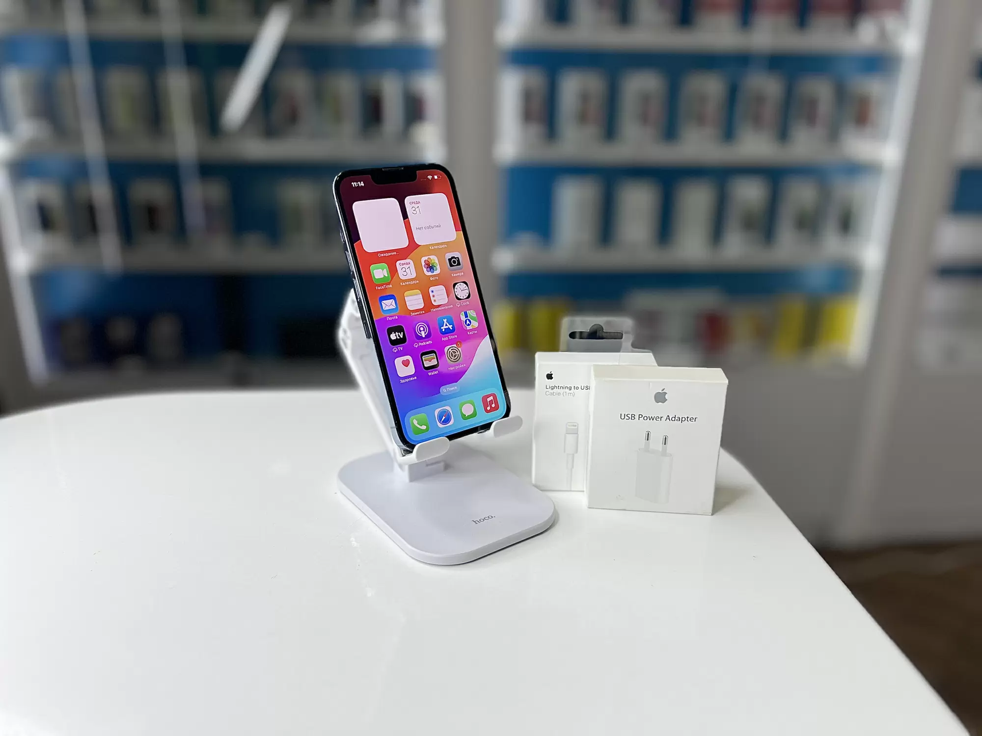 - Смартфон Apple iPhone 13 Pro, Небесно‑голубой, 128 ГБ / 8493*