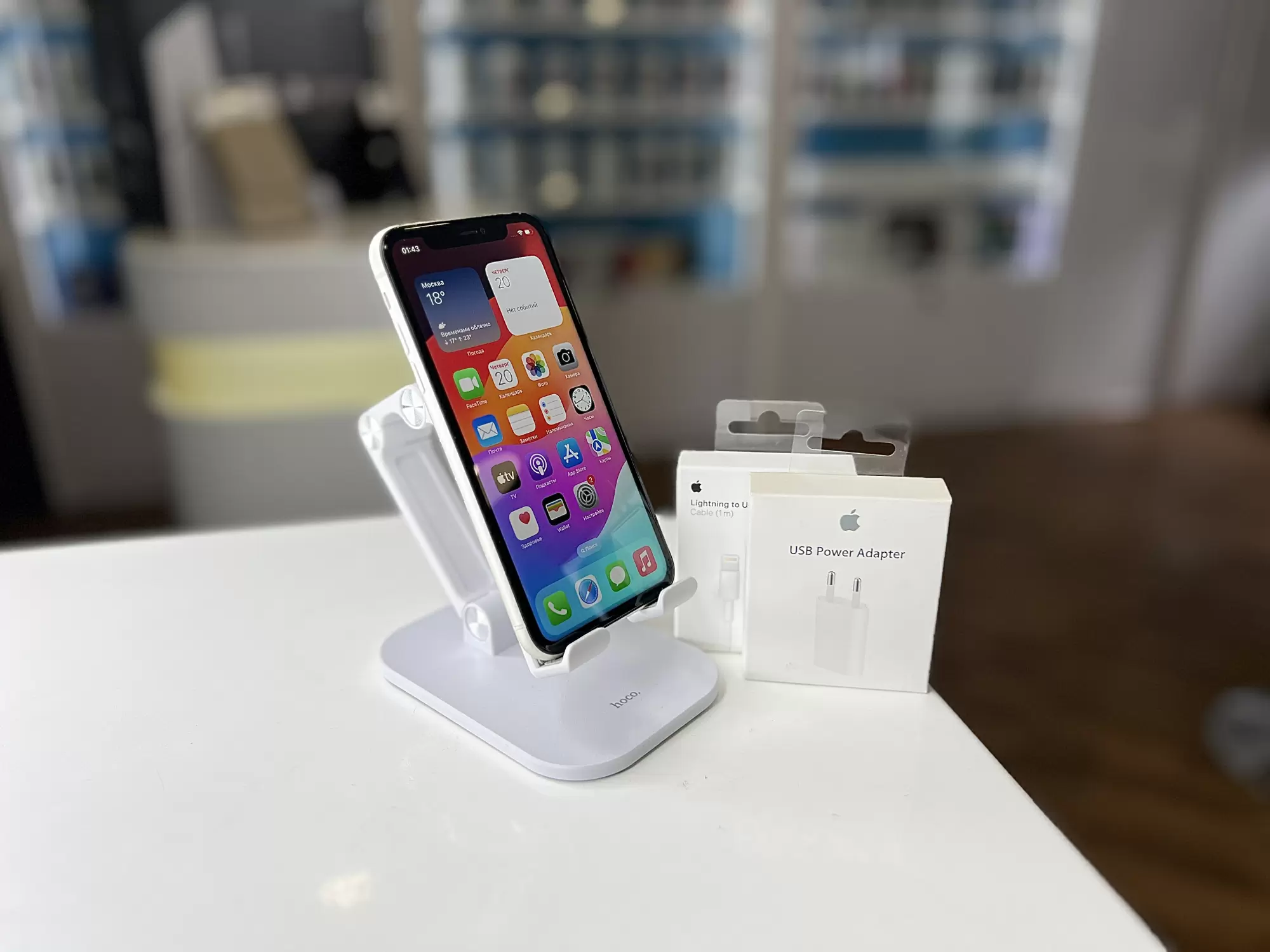 Смартфон Apple iPhone 11, Белый, 128 ГБ / 1515*