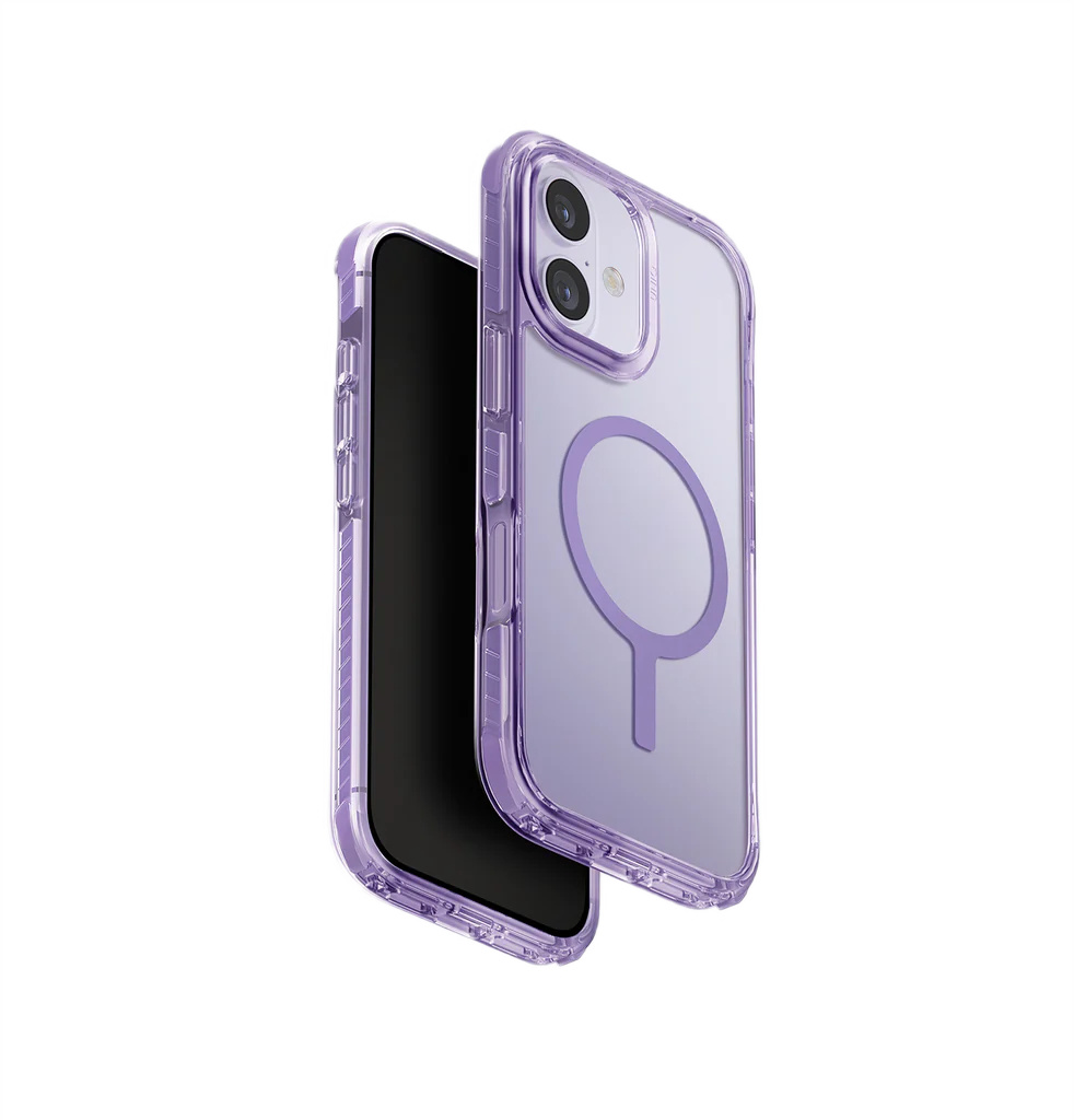 Чехол Uniq Combat для Apple iPhone 17, Pale Lilac (светло-сиреневый), MagSafe