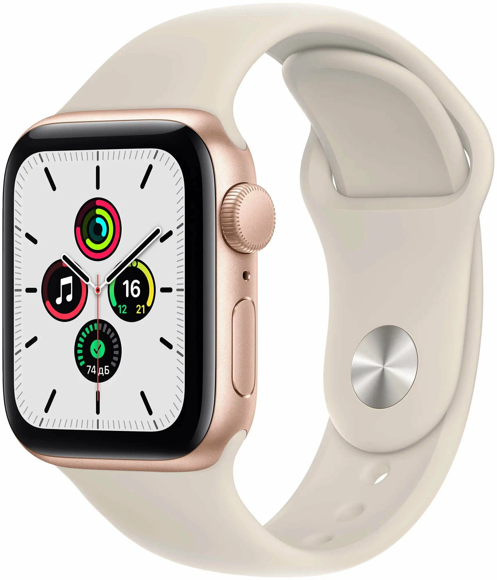 Смарт-часы Apple Watch SE 1, Золотой, 40mm / NQ07T *