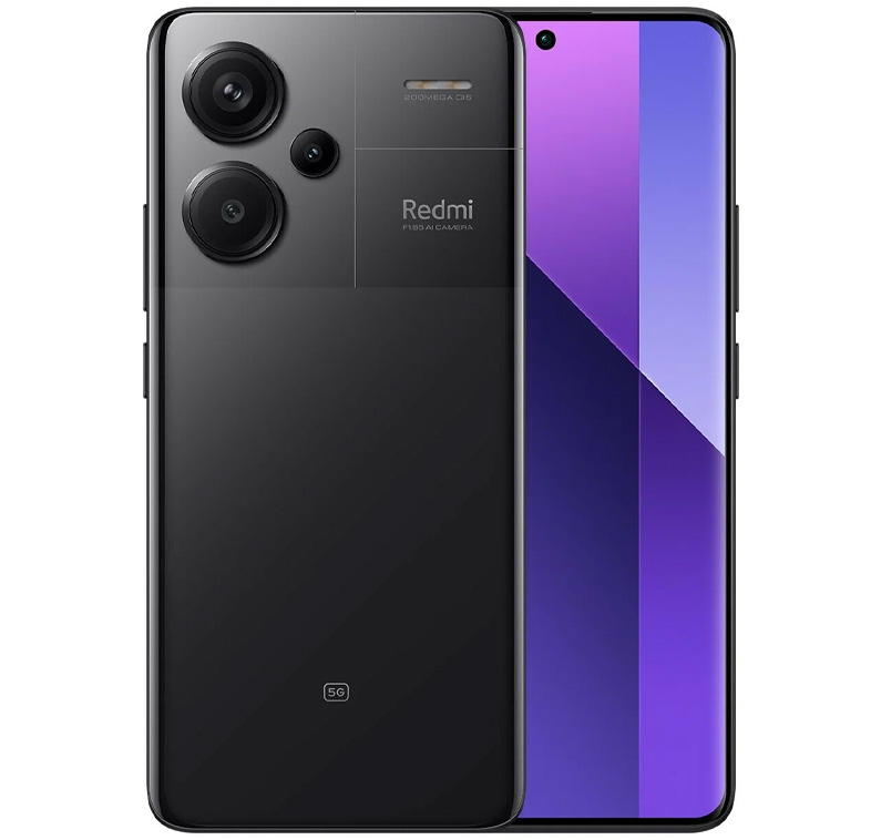 Смартфон Xiaomi Redmi Note 13 Pro Plus 12/512 ГБ, Midnight black