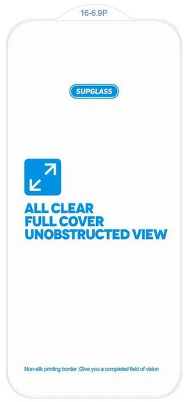 Защитное стекло AceCase AceGlass для Apple iPhone 16 Pro / 17