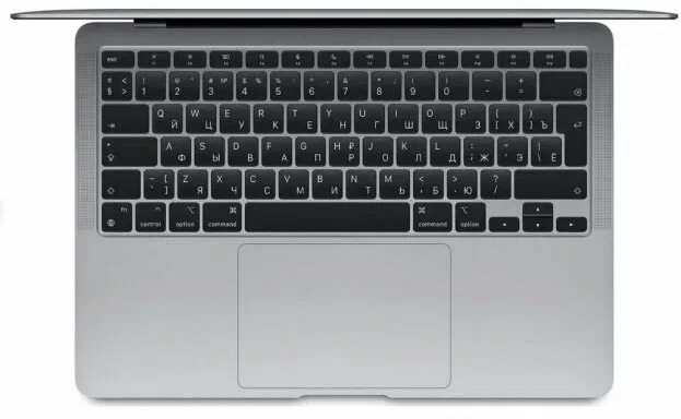 Ноутбук Apple MacBook Air 13" 2020, MGN93 (M1 3.2 ГГц, RAM 8 ГБ, SSD 256 ГБ), Silver