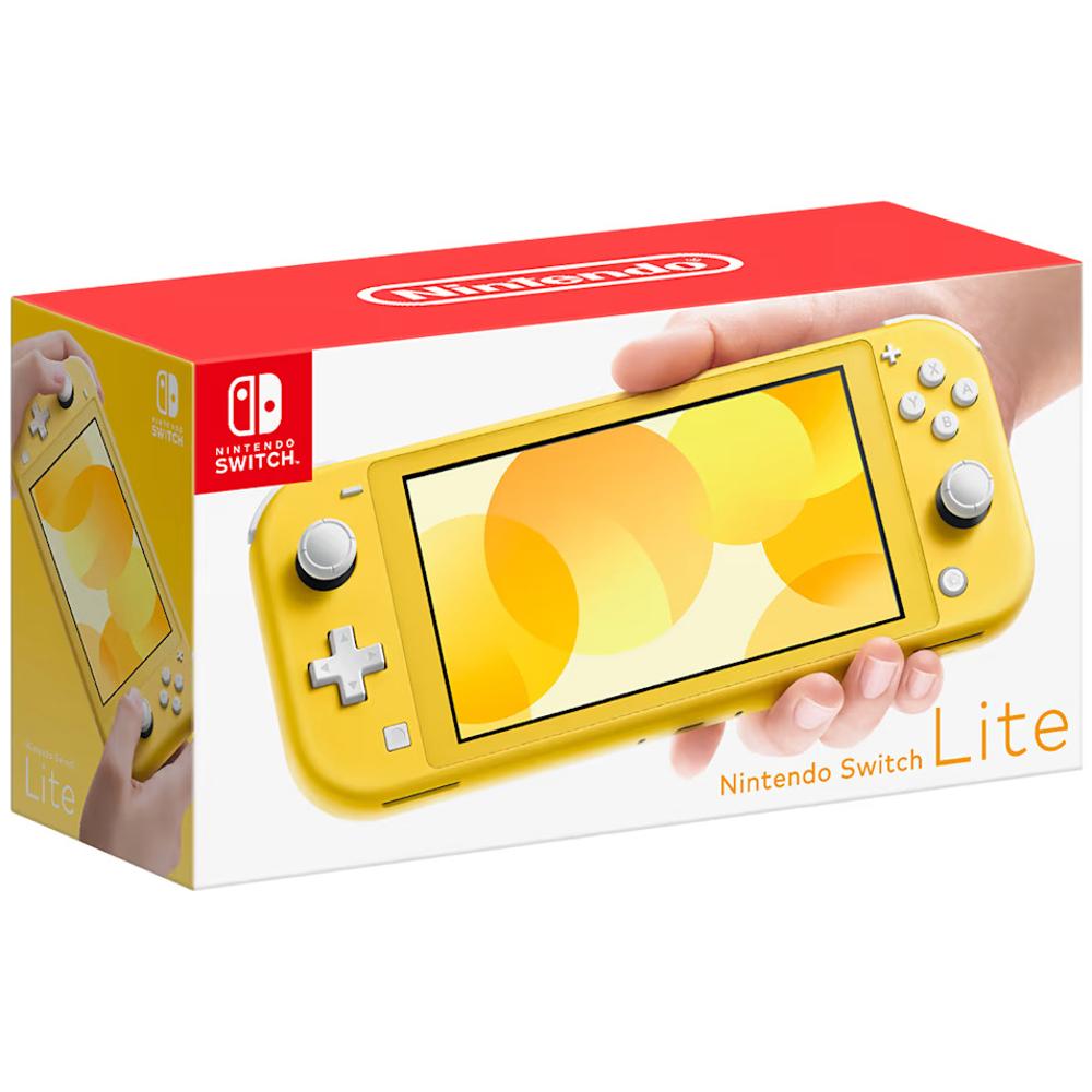 Портативная игровая консоль Nintendo Switch Lite, желтый