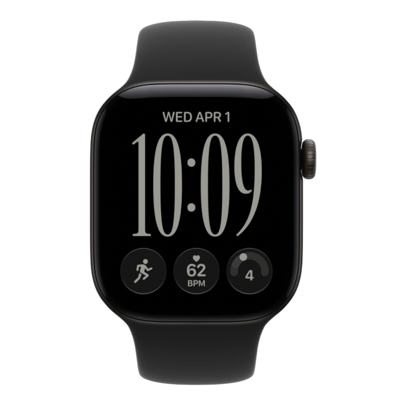 Умные часы Apple Watch Series 12 Aluminum Black, 46мм