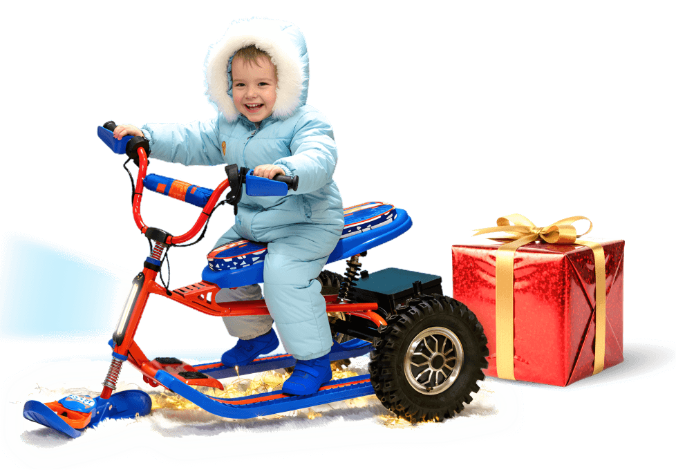 Электрический снегокат iBrat — Хит 2026 Электрический снегокат iBrat — Хит 2026