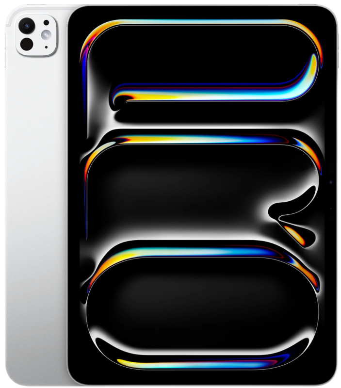 Планшет Apple iPad Pro 13″ (2025), M5, Standard Glass, Wi‑Fi, 512 ГБ, Silver (серебристый)