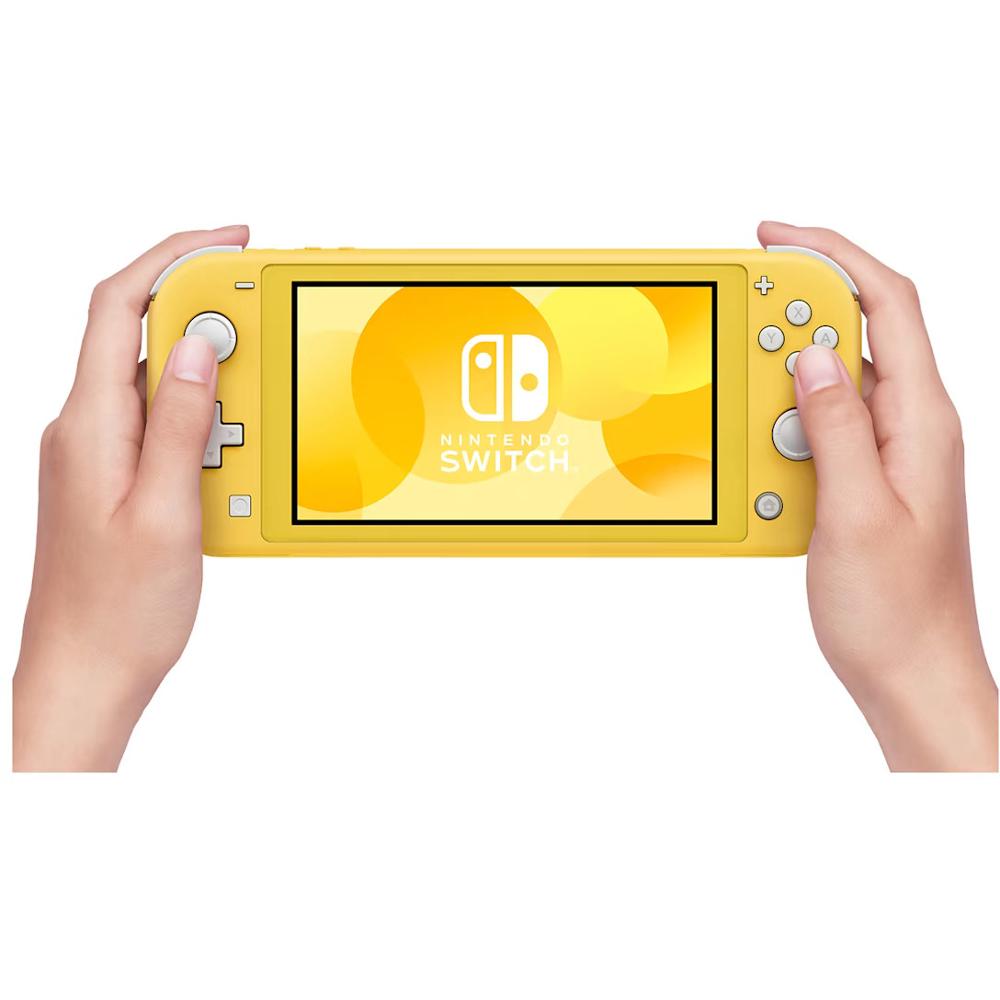 Портативная игровая консоль Nintendo Switch Lite, желтый