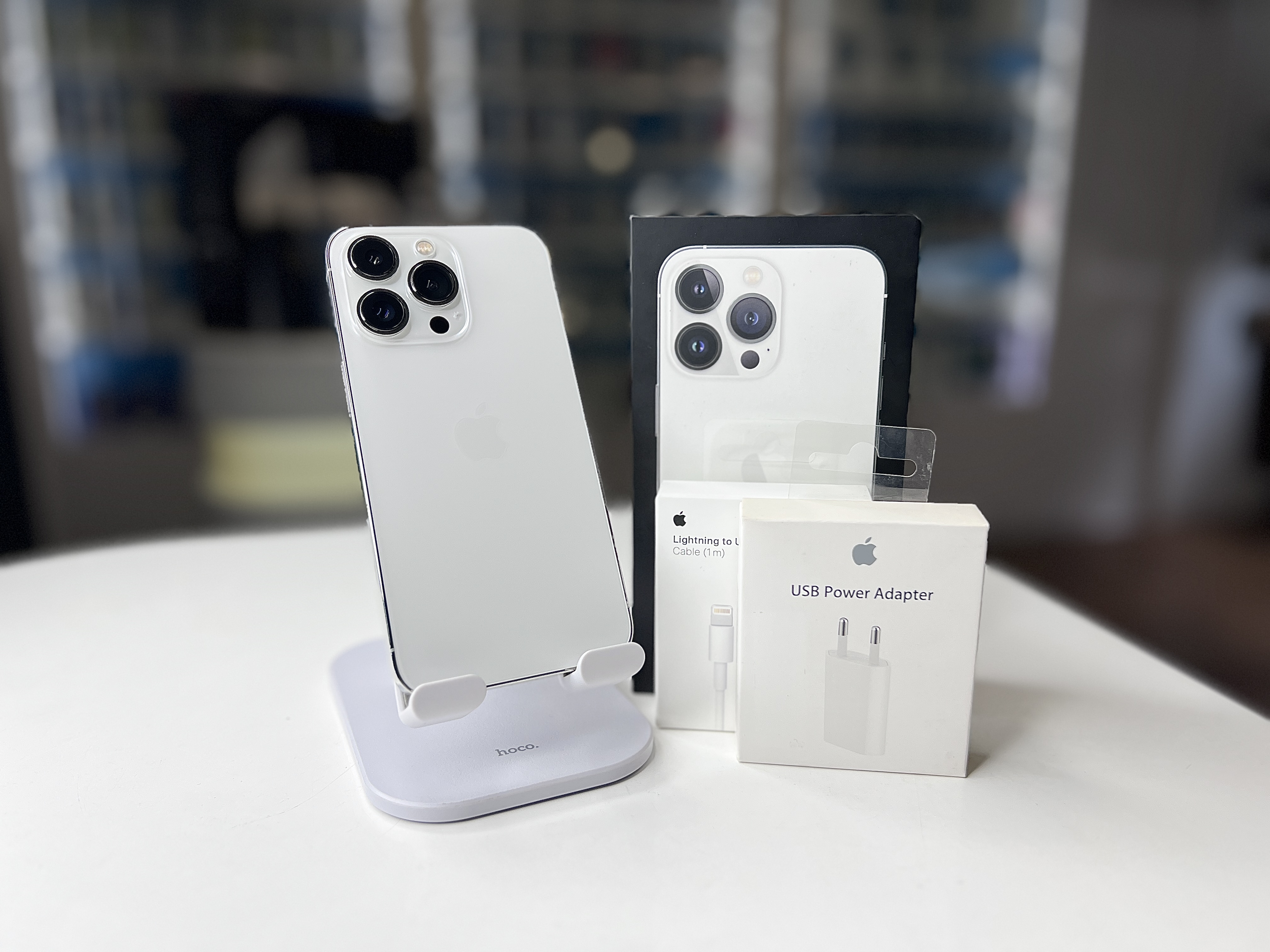 Смартфон Apple iPhone 13 Pro, Серебристый, 256 ГБ / 6365*