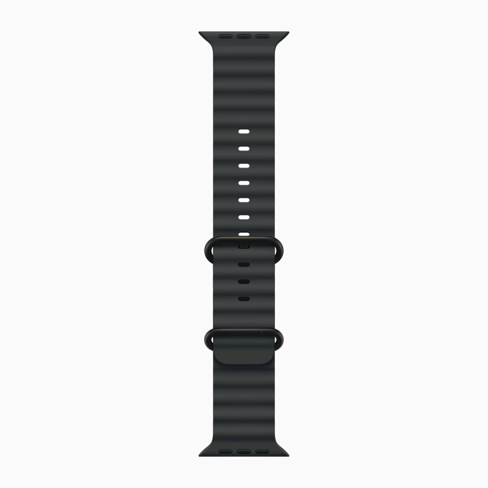 Смарт-часы Apple Watch Ultra 3, 49 мм, ремешок Ocean Band, Чёрный титан / Black Titanium