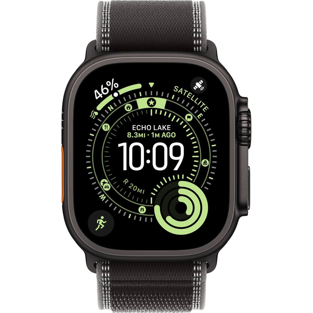 Смарт-часы Apple Watch Ultra 3, 49 мм, ремешок Trail Loop, Натуральный титан / Natural Titanium