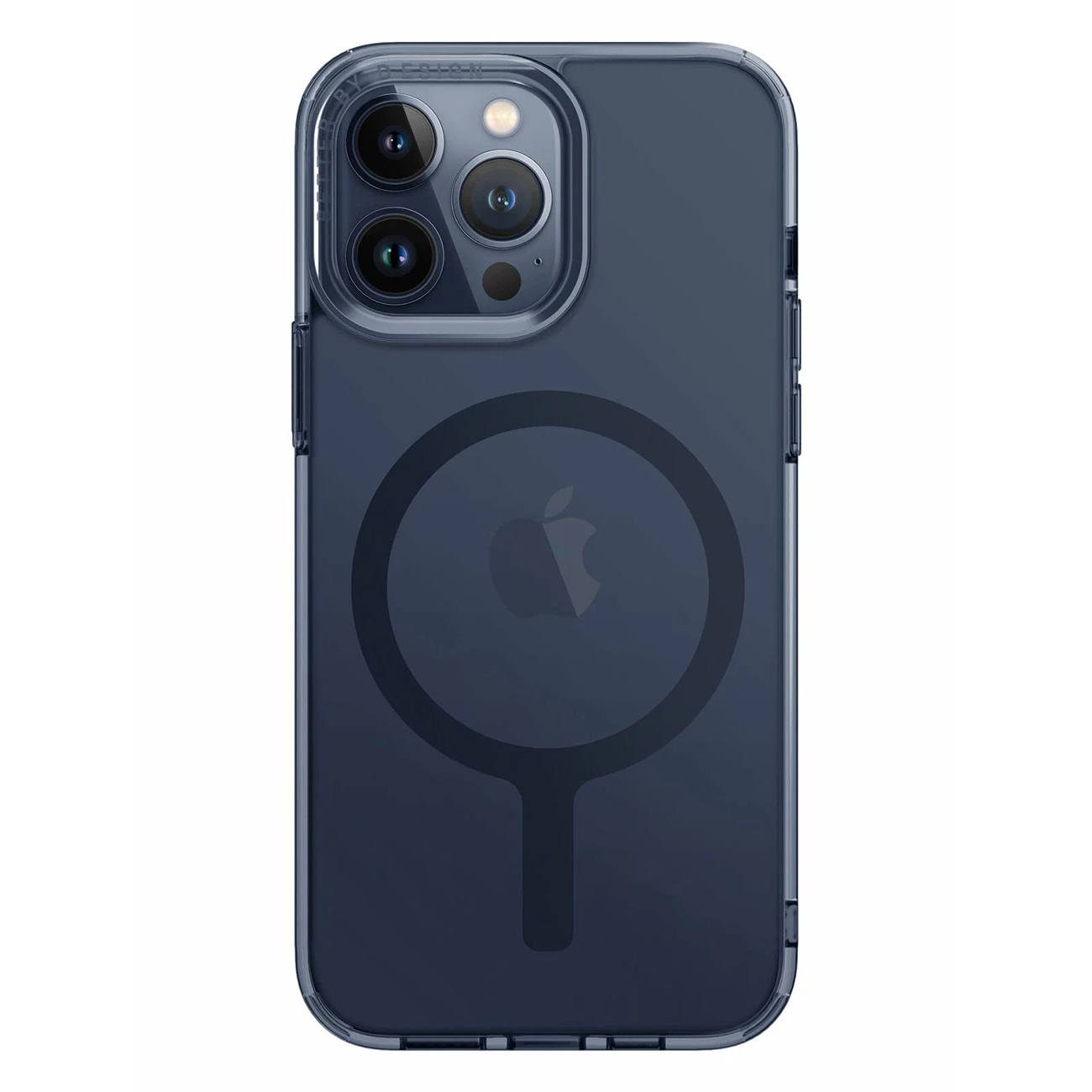 Противоударный чехол Uniq Lifepro Xtreme + MagSafe, синий для iPhone 15 Pro Max
