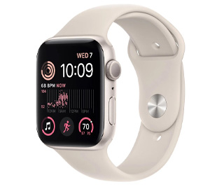 Умные часы Apple Watch SE 2, 44 мм, Сияющая звезда