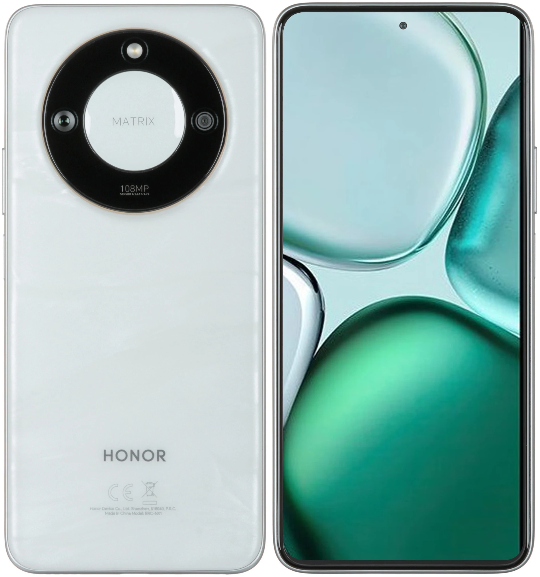 Смартфон Honor X9c Smart, Dual nano SIM, 256 ГБ, Белый