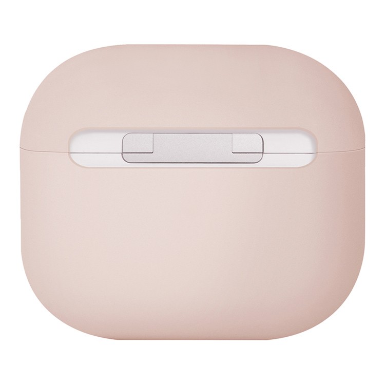 Чехол Uniq LINO Liquid Silicone для AirPods 3 Розовый