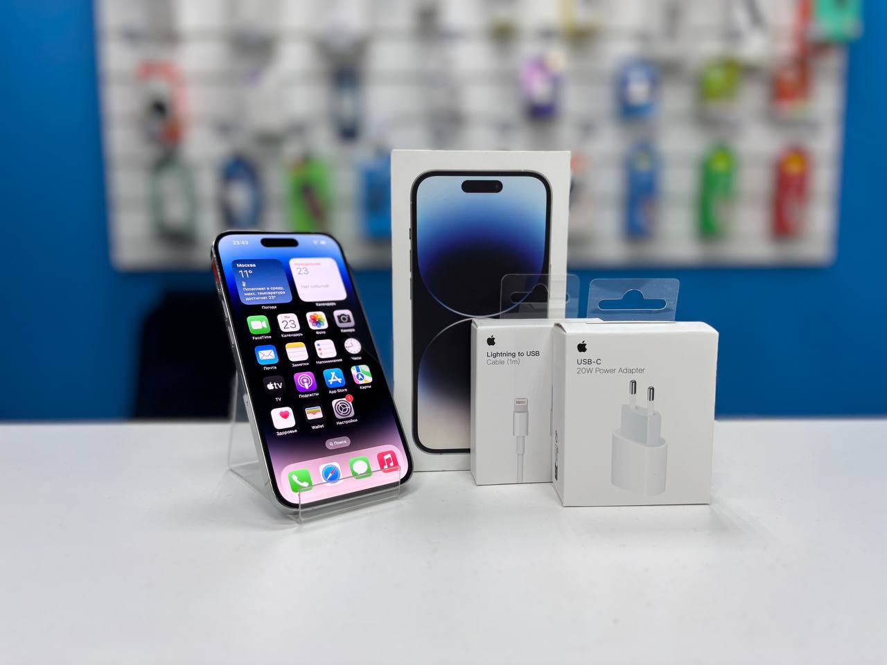 Смартфон Apple iPhone 14 Pro, Silver, 128Gb / 3123*