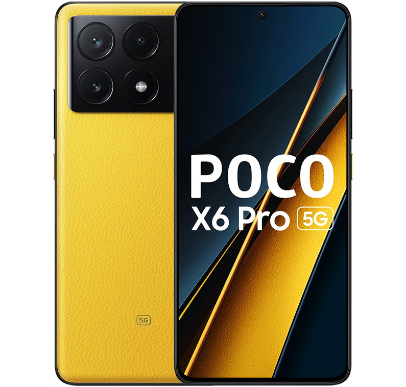 Смартфон Xiaomi POCO X6 Pro 12/512 ГБ, желтый