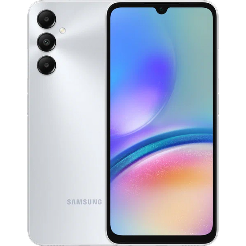 Смартфон Samsung Galaxy A05s 4/64 ГБ, серебряный