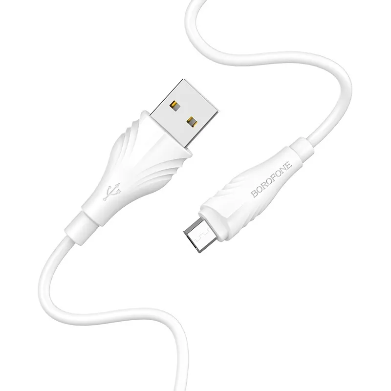 Кабель USB-A — microUSB, 3 м (Borofone)