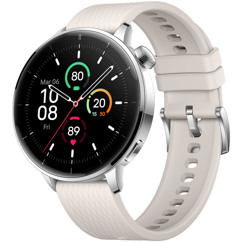 Смарт-часы OnePlus Watch 3, 43 мм, Silver Steel (серебристая сталь)