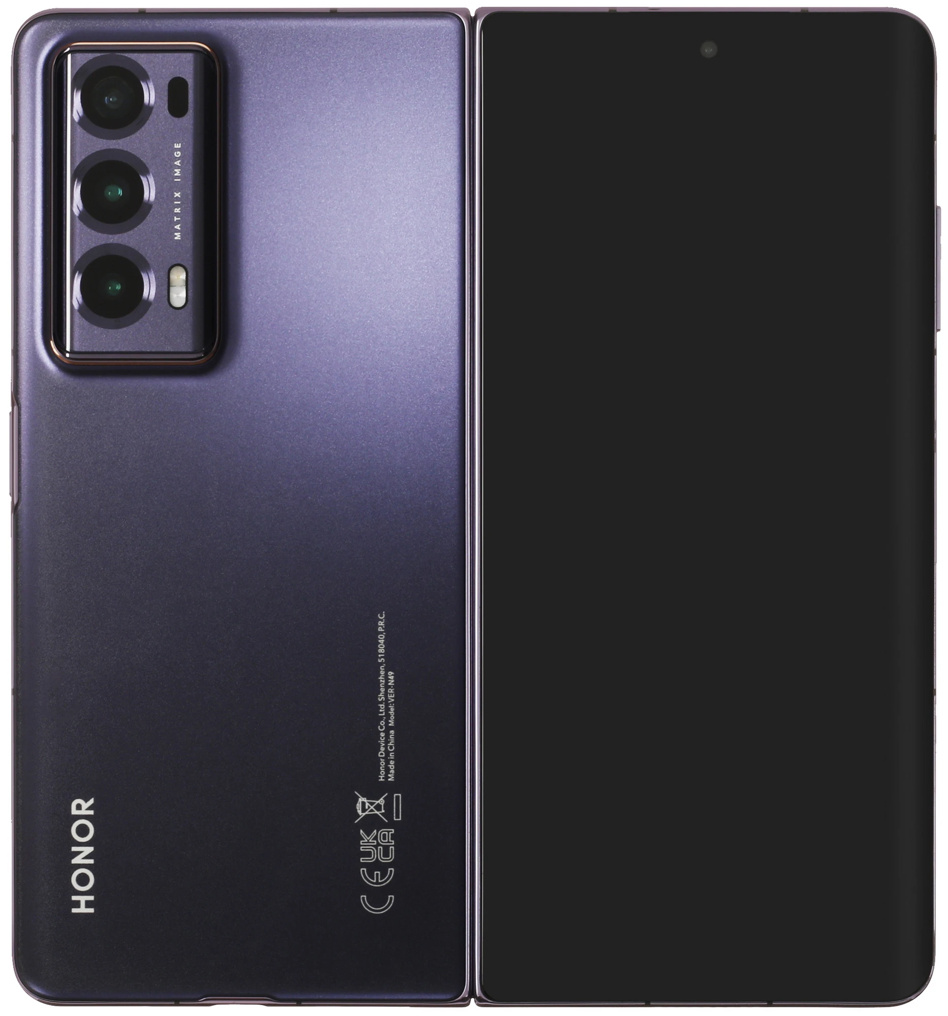 Смартфон Honor Magic V2, 16/512 ГБ, сиреневый шёлк