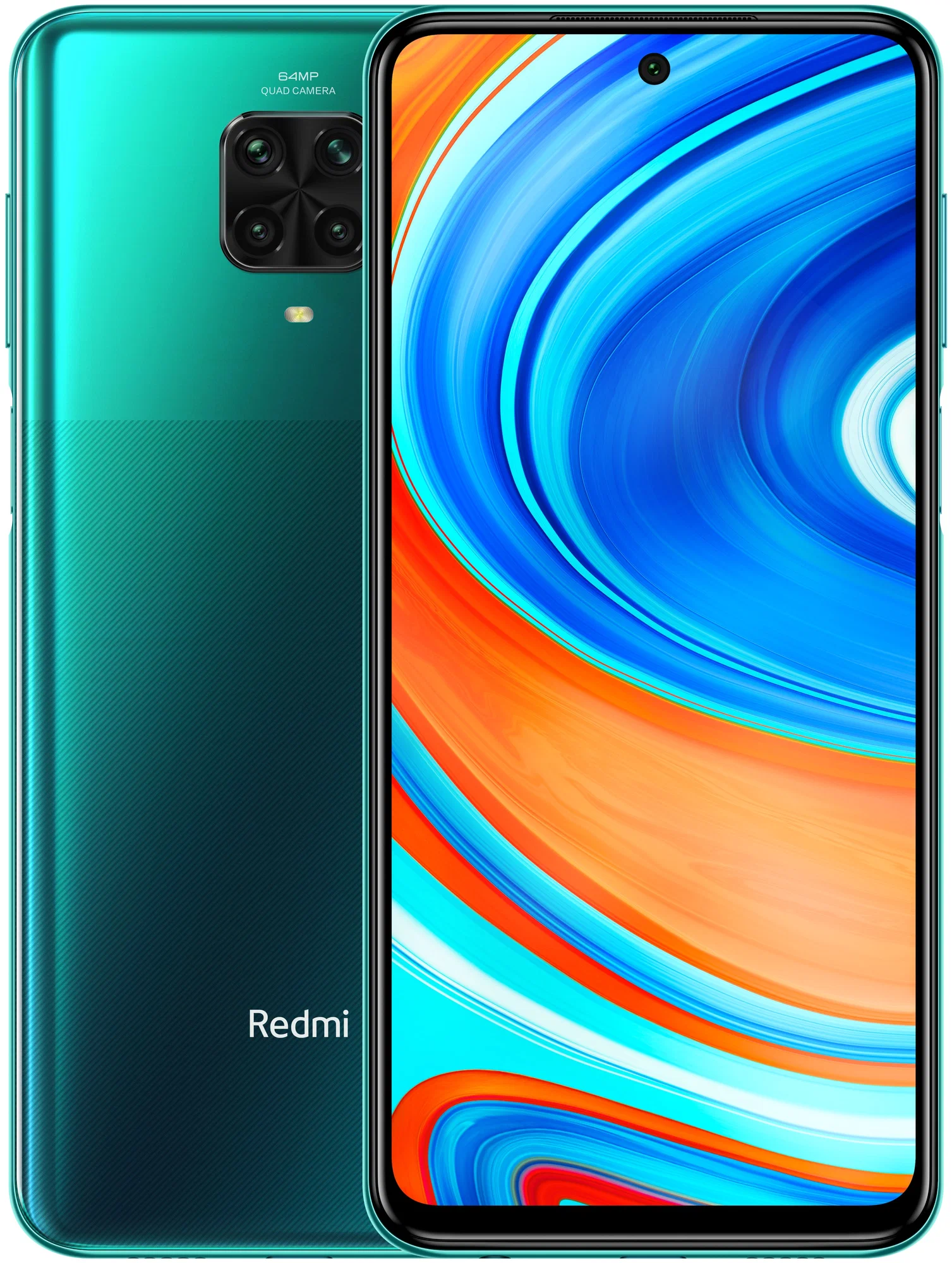 Смартфон Xiaomi Redmi Note 9 Pro, Green,  6/64Gb / 5976*