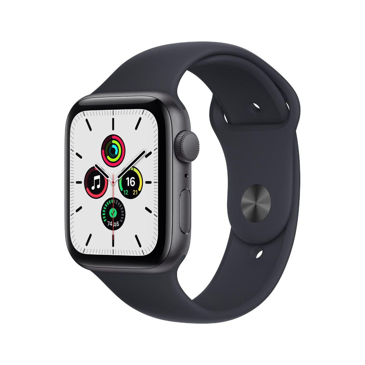 Смарт Часы Apple Watch SE, Чёрный, 44mm / D2TM*