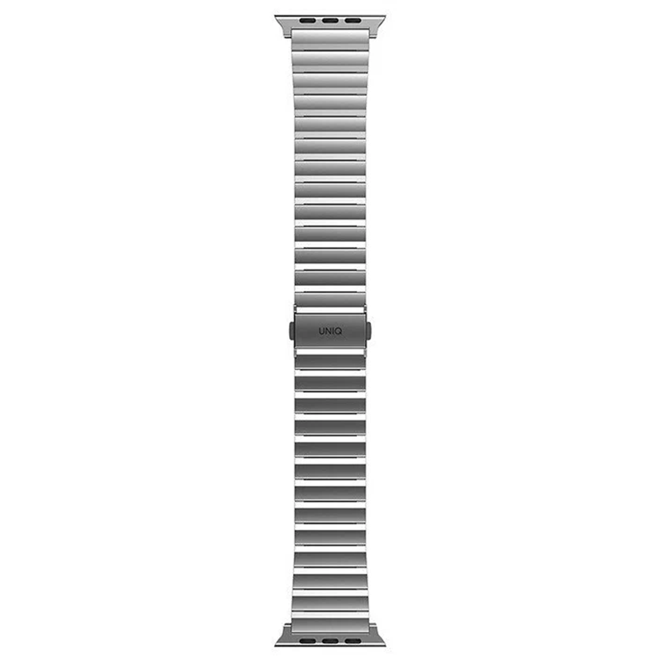 Ремешок Uniq Strova Link Steel Silver для Apple Watch 44/45/46/49 мм