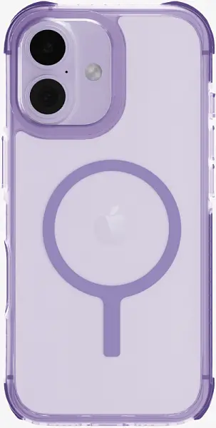 Чехол Uniq Combat для Apple iPhone 17, Pale Lilac (светло-сиреневый), MagSafe