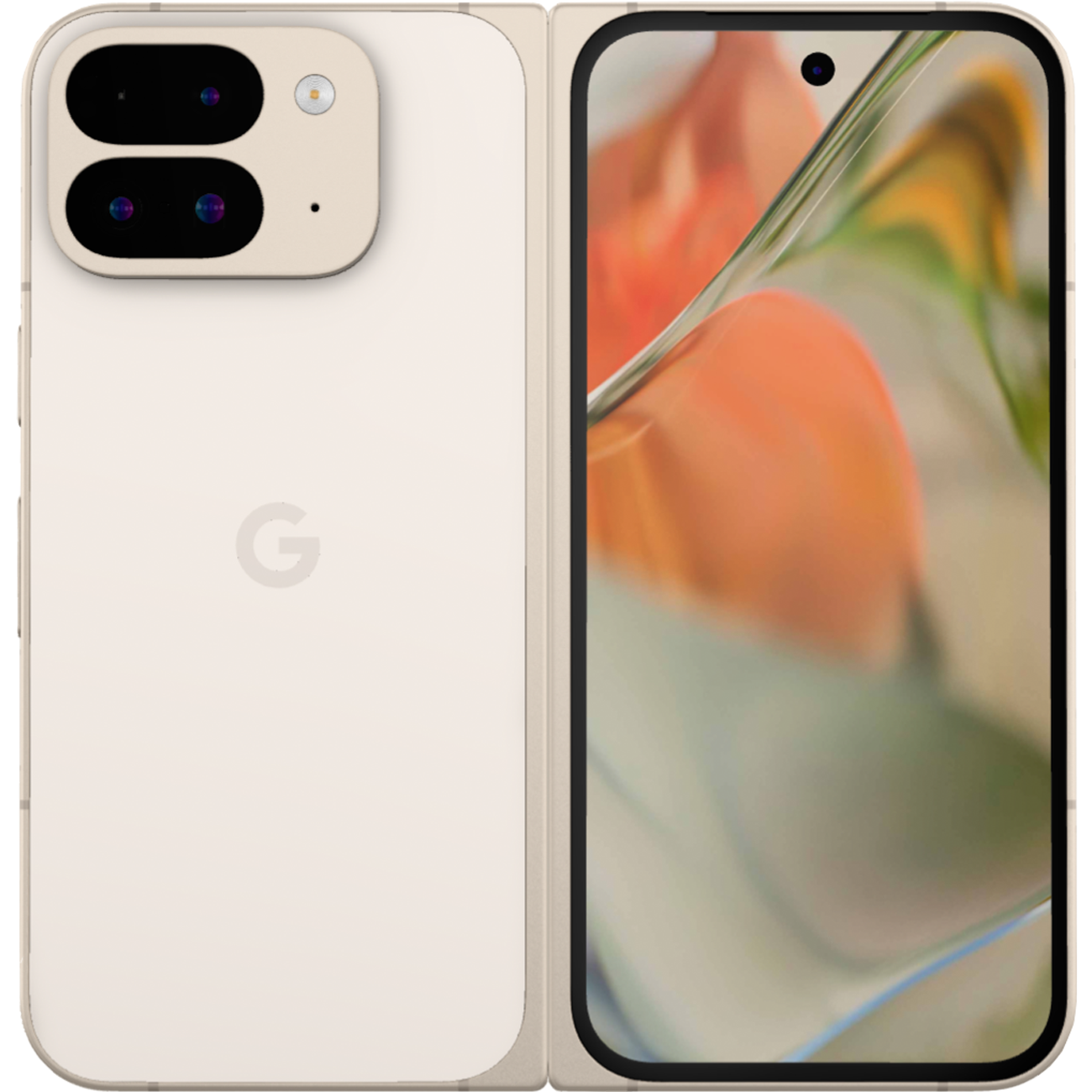 Смартфон Google Pixel 9 Pro Fold, 16/512 ГБ, Porcelain