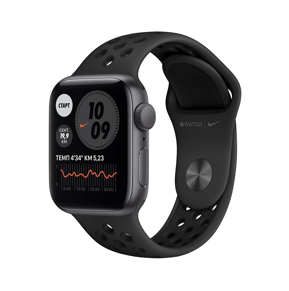 Смарт Часы Apple Watch se 1 Nike, Black, 44mm / Q1N2*